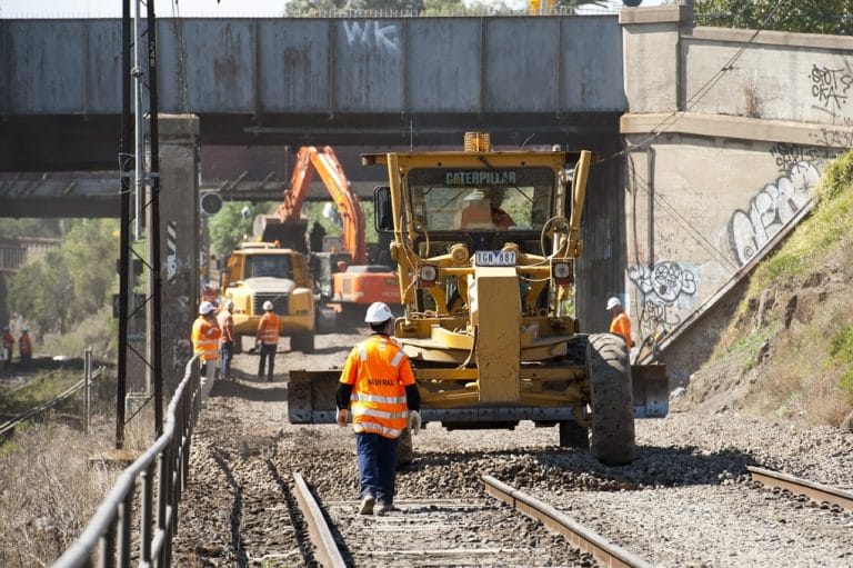 Rail work 1min Wellam Constructions